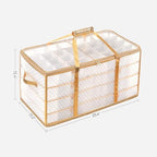 SONGMICS Large Christmas Ornament Storage Box, with 128 Slots - Image 6
