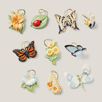 Lenox Butterfly Meadow 10-Piece Mini Hanging Ornament Set - Image 3