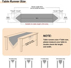 Loom and Mill Luxury Jacquard Damask Table Runner 13x108 inch, Beige - Image 3