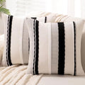 Boho Throw Pillow Covers Decorative Neutral Farmhouse Pillow case by Unknown