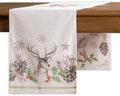 Maison d' Hermine Table Runner 100% Cotton 14.50" x 72" (Double Layer) by MaisondHermine