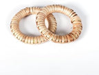 Goroly Home Rattan Napkin Rings Set of 24, Bulk Natural Round Woven Napkin Holders for Wedding Party Decoration - Image 4