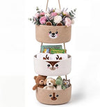 Novabright 3 Tier over The Door Hanging Basket Organizer with Hooks by Unknown