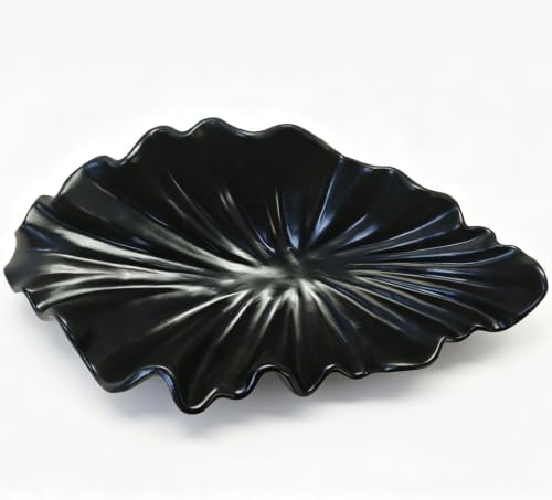 Black Small Bowl - 9.8” Fruit/Key/Purse Decorative Bowl for Home - Image 3
