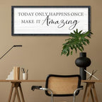 AuraPeak Inspirational Quotes Office Wall Decor, Black, 40"×15" - Image 7