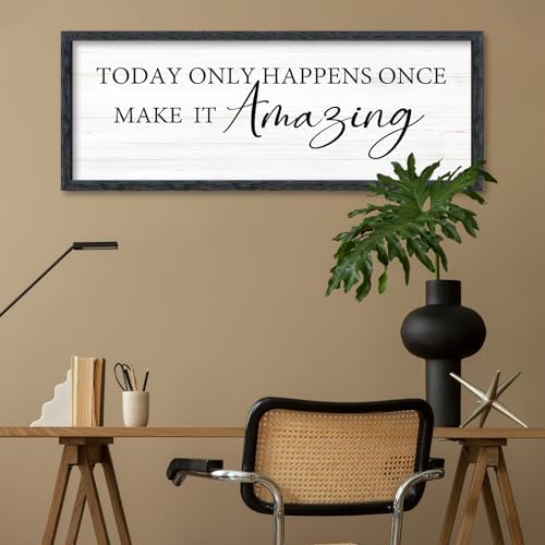 AuraPeak Inspirational Quotes Office Wall Decor, Black, 40"×15" - Image 7