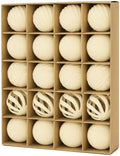 20Pcs Velvet Ornaments for Christmas Tree,2.36In Christmas Ornaments Set by Senjie