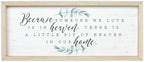 Simply Said, INC Farmhouse Frames Memorial Decor, Because Someone We Love is in Heaven Sign, 24 x 10 inch Wood Plaque, Made in USA, FF1055 by SimplySaidINC