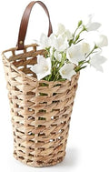 OwnMy Water Hyacinth Hanging Basket Woven Wall Basket for Planters, Flowers by OwnMy