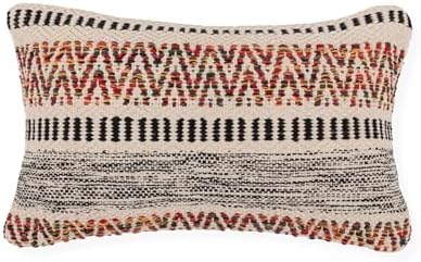· REDEARTH · Boho Textured Handwoven Throw Pillow Cases, Motley Bohemia - Image 3