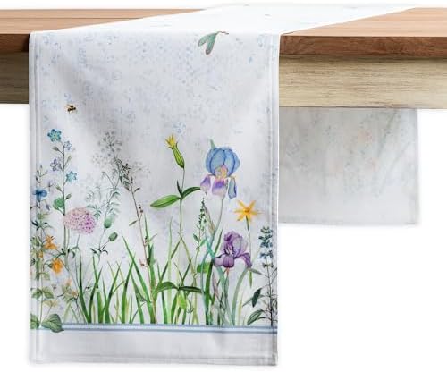 Maison d' Hermine Table Runner 100% Cotton 14.50" x 108" (Double Layer) by MaisondHermine