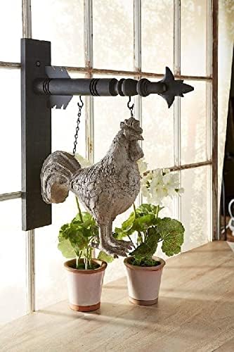 Decorative Hanging Sign 17.5 Inch Black Wood Arrow Holder - Image 2