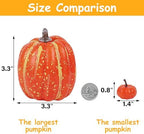 winemana 46 Pcs Artificial Pumpkins for Decorating Fall Decorations - Image 7