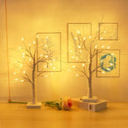 4 Pack 2FT Lighted Birch Tree with Timer for Christmas Decorations Indoor - Image 5