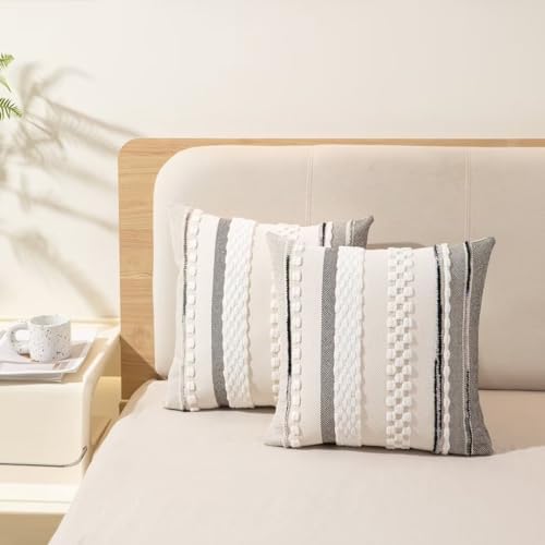 Boho Throw Pillow Covers Decorative Neutral Farmhouse Pillow case - Image 5