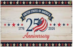 American 250th Birthday Garage Door Cover Decorations, 4th of July Photograph Backdrop America USA Banner 250th Anniversary Garage Door for Independence Day Patriotic Party Outdoor Decor Banners (B) - Image 6