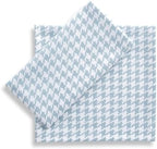 FINGERCRAFT Cloth Napkins Set of 12, 100% Cotton, 20x20 Inch, Dusty Blue - Image 3
