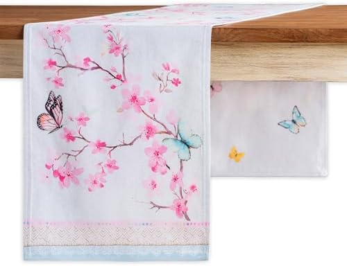 Maison d' Hermine Table Runner 100% Cotton 14.50" x 108" (Double Layer) by MaisondHermine