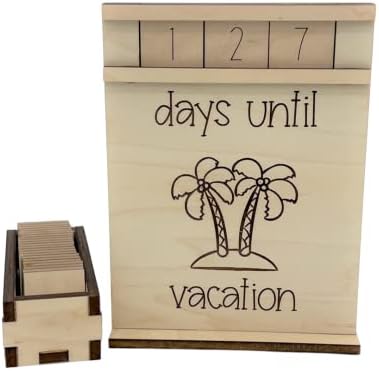Wood Countdowns (Vacation (Palm Trees)) by MadeByRAndR