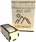 Wood Countdowns (Retirement Mountains) by MadeByRAndR