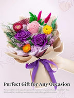 Preserved Flowers Bouquet, Forever Flowers for Delivery,Eteranl Roses - Image 3