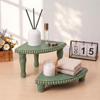 Kigley 2 Tiered Corner Bathroom Counter Organizers and Storage, Green - Image 5