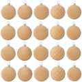 Garvee 25Pcs Flocked Christmas Ball Ornaments Set - Vintage Velvet Texture, Multi-Functional Holiday Decor by Garvee