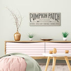 Stupell Industries 'Pumpkin Patch Autumn Sign', Canvas Art, 30 x 13 Inches, Easy to Hang and Sturdy, Made in USA, by Stephanie Workman Marrott - Image 3