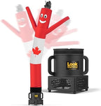 LookOurWay Air Dancers Wacky Waving Inflatable Tube Guy - 7ft Tall Inflatable Advertising Waving Dancing Man with Sky Dancer Blower - Canadian Flag by LookOurWay