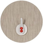 Chilewich Bamboo Placemats Set of 4, Round Woven Placemats by Chilewich