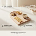 Tiered Wooden Tray - Image 4