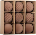 4In Velvet Ornaments for Christmas Tree,9Pcs Large Christmas Ornament Set by Senjie