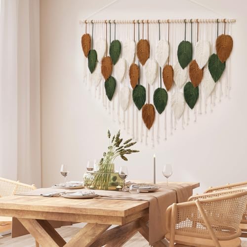 Large Macrame Wall Hanging Boho Woven Tapestry Chic Home Decor Wall Art - Image 3