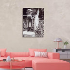 Funny Laundry Room Wall Art-Vintage Children Doing Laundry Print Old Photography,Children Hanging Laundry Picture,Laundry Day Poster,Vintage Bathroom Farmhouse Laundry Room Decor12x16inch Framed Art - Image 5