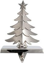Kurt Adler Metal Tree Stocking Holder, Silver, 9 inch - Image 2