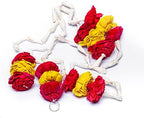 Desi Favors Real Looking Lilly Pooja Garlands | Diwali Marigold Indian Wedding Staircase Pooja, Housewarming, Indian Wedding Decoration | 6ft (Pack of 4) - Image 3