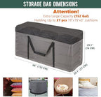 Rachmi 600D Extra Large Cushion Storage Bag 152 Gal 60", Water Resistant - Image 3