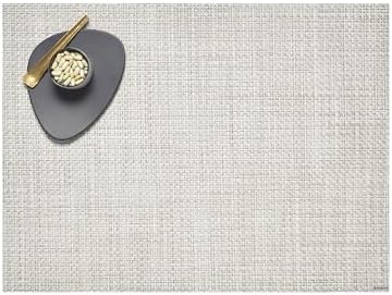 Chilewich Basketweave Placemats, Woven Rectangle Placemats Set of 4 by Chilewich