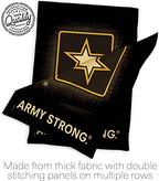 U.S. Army Burlap Garden Flag - Set Wall Holder Armed Forces Rangers United State American Military Veteran Retire Official - House Decoration Banner Small Yard Gift Double-Sided Imported 13 X 18.5 - Image 7