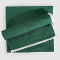 FINGERCRAFT Lace Cloth Napkins, 100% Cotton, 12 Pack, 20x20 Inch Eden Green by FINGERCRAFT