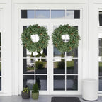24 Inch Large Eucalyptus Olive Wreaths for Front Door with Olives - Image 5