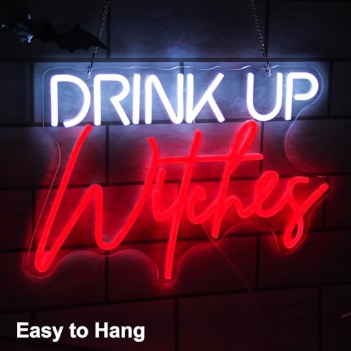 Drink Up Witches Neon Light Halloween Neon Sign for Bedroom Party Bar Decor - Image 2