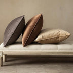 MIULEE Decorative Dark Coffee Velvet Throw Pillow Covers for Couch 22x22 in - Image 5