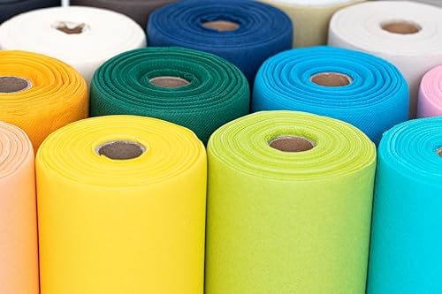 American Homestead Paper Table Runner Roll - 78 ft. Disposable Linen-Like Table Cover Roll - 20 Perforated Table Runners (16" x 48") for Parties, Weddings, and Events - Yellow - Image 5