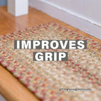 Homespice Harvest Jute Braided Stair Treads, Rect 8x28 Set of 13 - Image 2