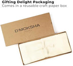 Classic Linen™ by D'Moksha, Ivory Table Runner 72 Inches Long, 100% Pure Linen, 14 x 72 Inch Table Runner for Dresser, Dining- Fall, Weddings, Outdoor Hosting - Image 4