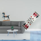 Horse Sculpture Ornament for Living Room and Festive Table Decoration with Seasonal Winter for Desk and Bookcase - Image 4