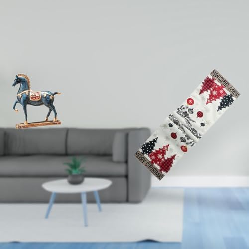 Horse Sculpture Ornament for Living Room and Festive Table Decoration with Seasonal Winter for Desk and Bookcase - Image 4