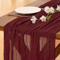 Cheesecloth Table Runner Fall Boho Wedding Birthday Party Home Decor by Socomi