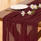 15 Pack Cheesecloth Table Runner Fall Boho Gauze Wedding Party Home Decor - Image 2